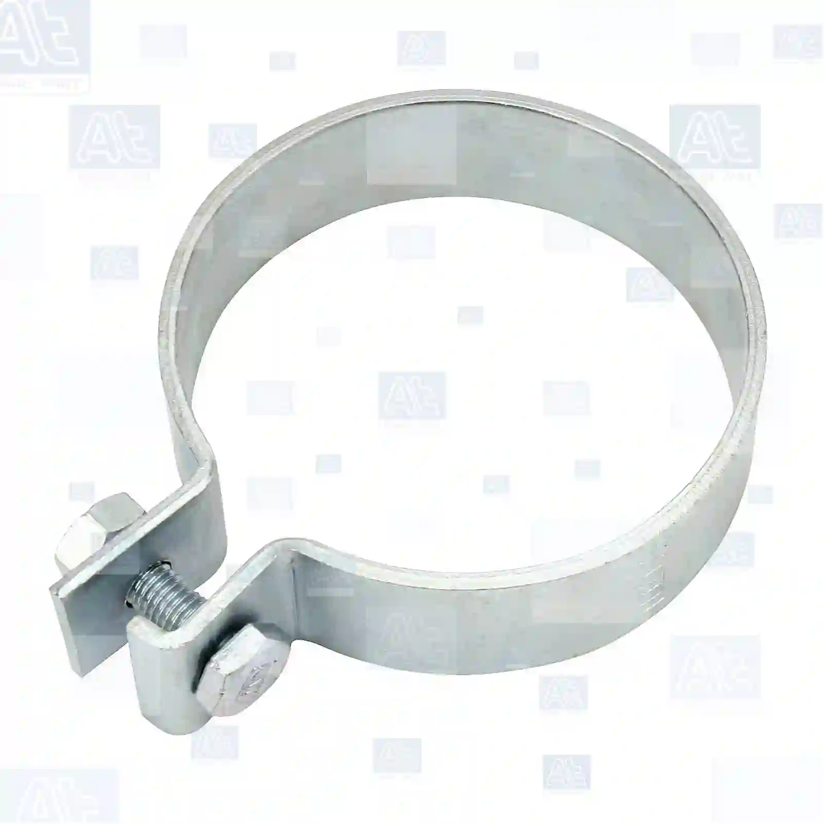 Exhaust Pipe, front Clamp, at no: 77706092 ,  oem no:06670410124, 06670430124, 81974200006, 81974200037, 87750400113, N1011000831, 9404920340 At Spare Part | Engine, Accelerator Pedal, Camshaft, Connecting Rod, Crankcase, Crankshaft, Cylinder Head, Engine Suspension Mountings, Exhaust Manifold, Exhaust Gas Recirculation, Filter Kits, Flywheel Housing, General Overhaul Kits, Engine, Intake Manifold, Oil Cleaner, Oil Cooler, Oil Filter, Oil Pump, Oil Sump, Piston & Liner, Sensor & Switch, Timing Case, Turbocharger, Cooling System, Belt Tensioner, Coolant Filter, Coolant Pipe, Corrosion Prevention Agent, Drive, Expansion Tank, Fan, Intercooler, Monitors & Gauges, Radiator, Thermostat, V-Belt / Timing belt, Water Pump, Fuel System, Electronical Injector Unit, Feed Pump, Fuel Filter, cpl., Fuel Gauge Sender,  Fuel Line, Fuel Pump, Fuel Tank, Injection Line Kit, Injection Pump, Exhaust System, Clutch & Pedal, Gearbox, Propeller Shaft, Axles, Brake System, Hubs & Wheels, Suspension, Leaf Spring, Universal Parts / Accessories, Steering, Electrical System, Cabin