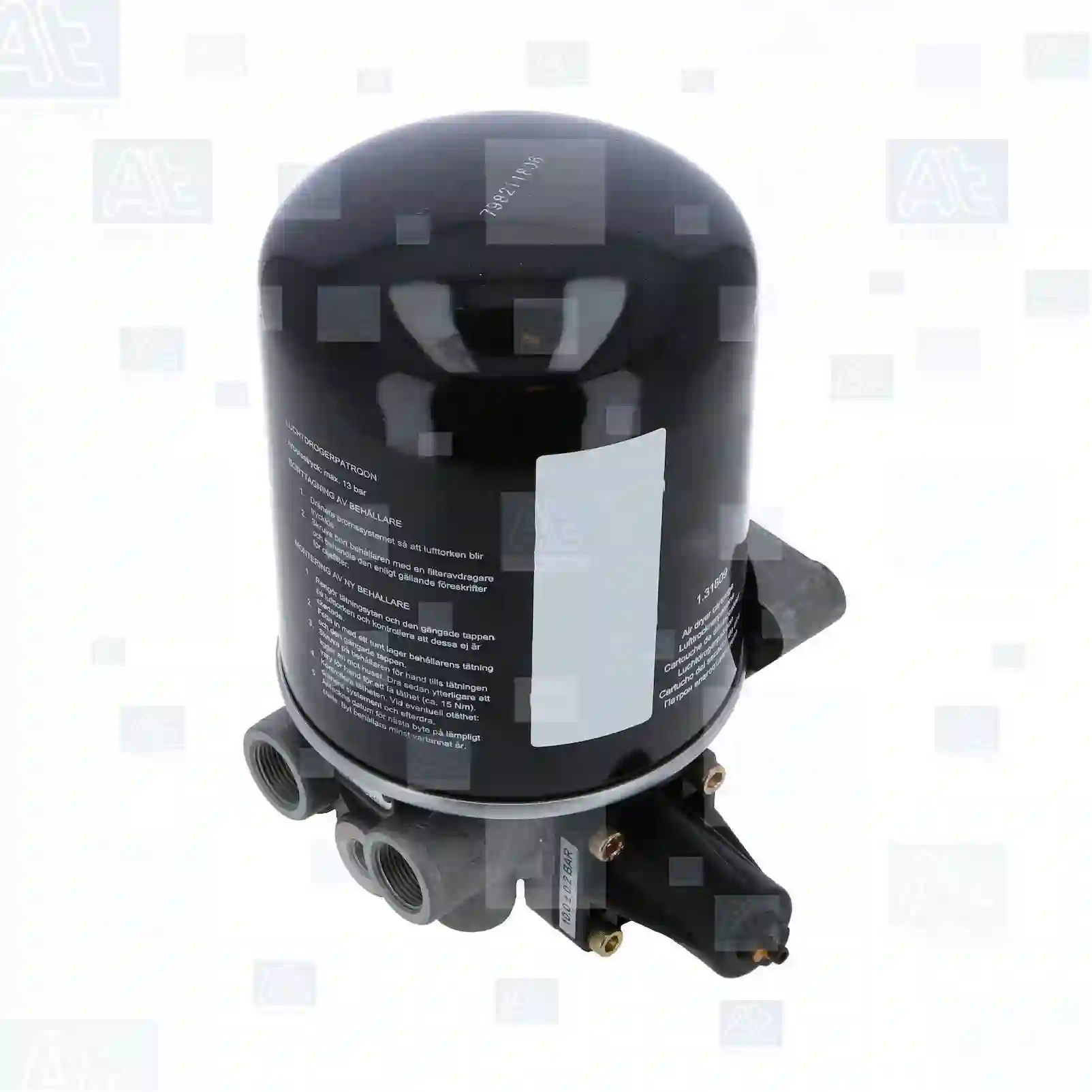 Air Dryer Air dryer, at no: 77714153 ,  oem no:81521026064, 81521026066, 81521026067, 81521026069 At Spare Part | Engine, Accelerator Pedal, Camshaft, Connecting Rod, Crankcase, Crankshaft, Cylinder Head, Engine Suspension Mountings, Exhaust Manifold, Exhaust Gas Recirculation, Filter Kits, Flywheel Housing, General Overhaul Kits, Engine, Intake Manifold, Oil Cleaner, Oil Cooler, Oil Filter, Oil Pump, Oil Sump, Piston & Liner, Sensor & Switch, Timing Case, Turbocharger, Cooling System, Belt Tensioner, Coolant Filter, Coolant Pipe, Corrosion Prevention Agent, Drive, Expansion Tank, Fan, Intercooler, Monitors & Gauges, Radiator, Thermostat, V-Belt / Timing belt, Water Pump, Fuel System, Electronical Injector Unit, Feed Pump, Fuel Filter, cpl., Fuel Gauge Sender,  Fuel Line, Fuel Pump, Fuel Tank, Injection Line Kit, Injection Pump, Exhaust System, Clutch & Pedal, Gearbox, Propeller Shaft, Axles, Brake System, Hubs & Wheels, Suspension, Leaf Spring, Universal Parts / Accessories, Steering, Electrical System, Cabin